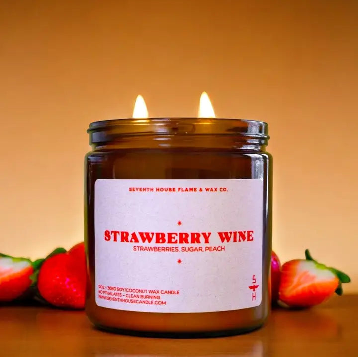 Strawberry Wine Candle
