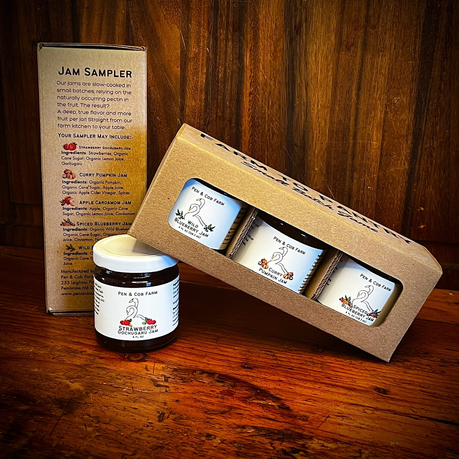 SMALL-BATCH JAMS GIFT BOXES