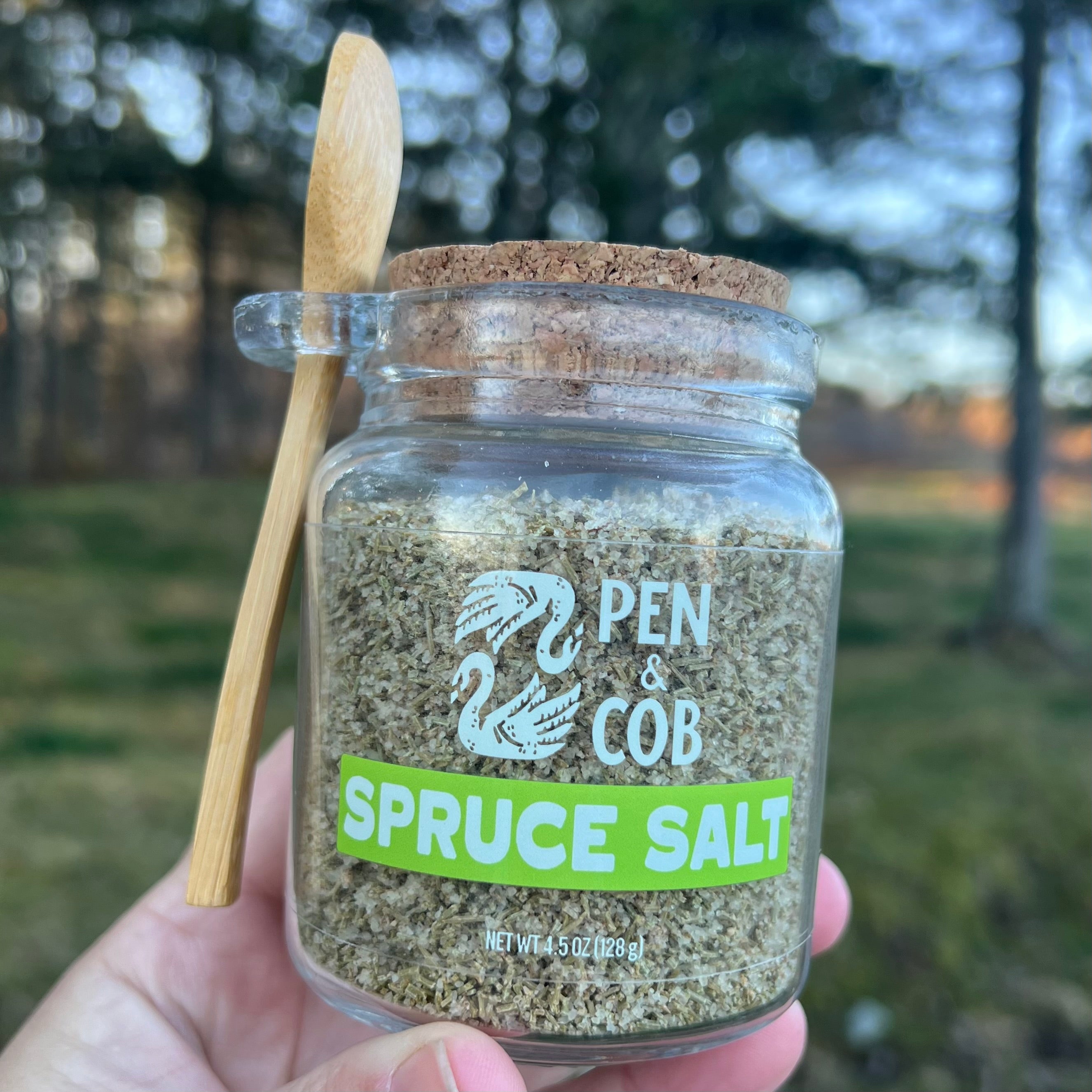 SPRUCE SALT, 4.5oz – Pen & Cob Farm