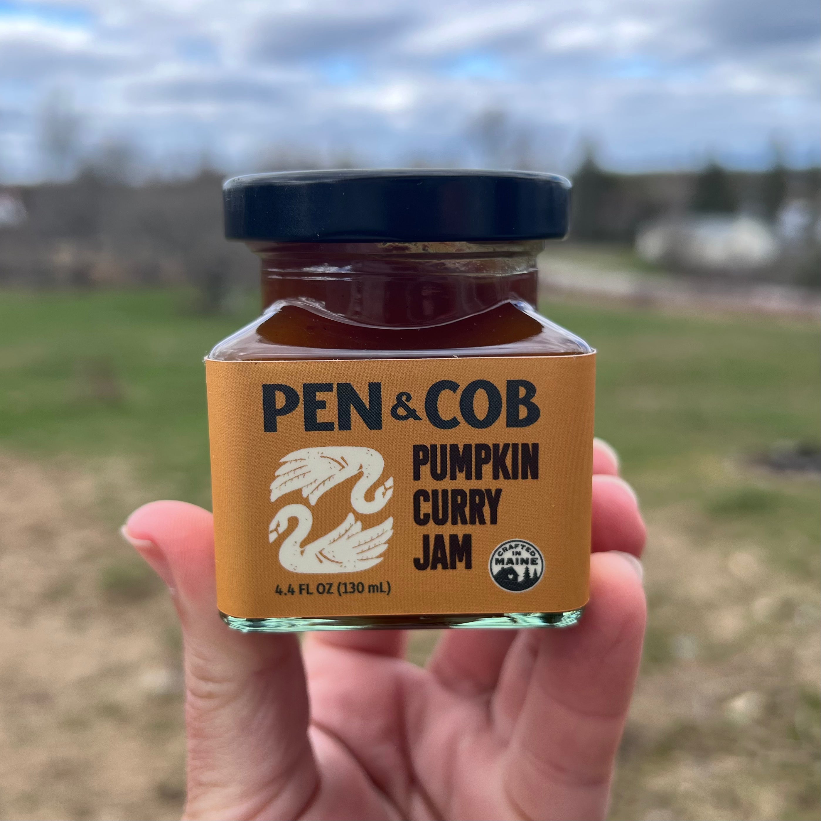 PUMPKIN CURRY JAM Pen Cob Farm PUMPKIN CURRY JAM Pen Cob Farm